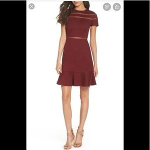 Heartlloom mini merlot new dress